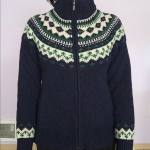 L.L. Bean zip-up sweater